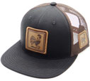 MT-536 Rooster Leather Patch