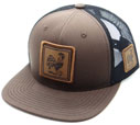 MT-539 Rooster Leather Patch