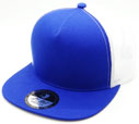 MS-275 5 Panel Cotton Flat Meshback