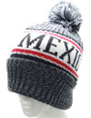 WB-476 Mexico Pom Beanie