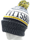 WB-466 Pittsburgh Pom Beanie